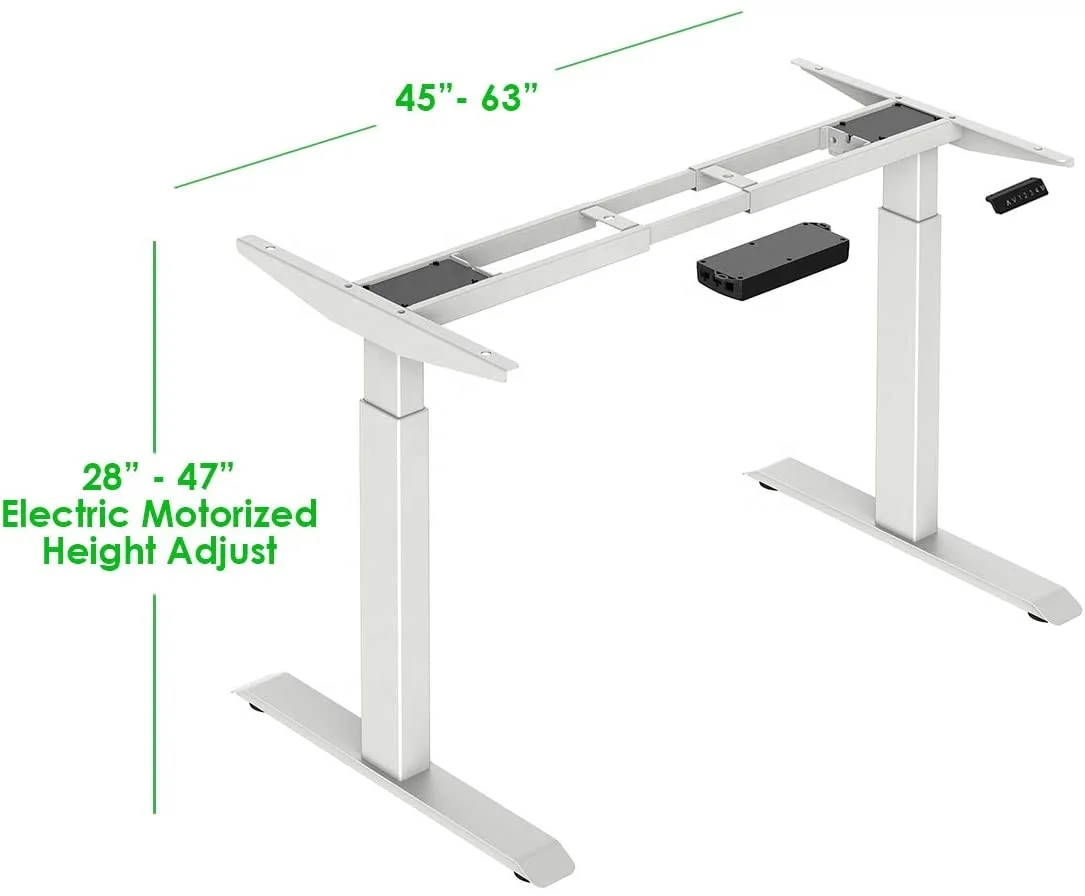 MAG Electric Adjustable computer tables phenolic resin laminate Compact office Table top