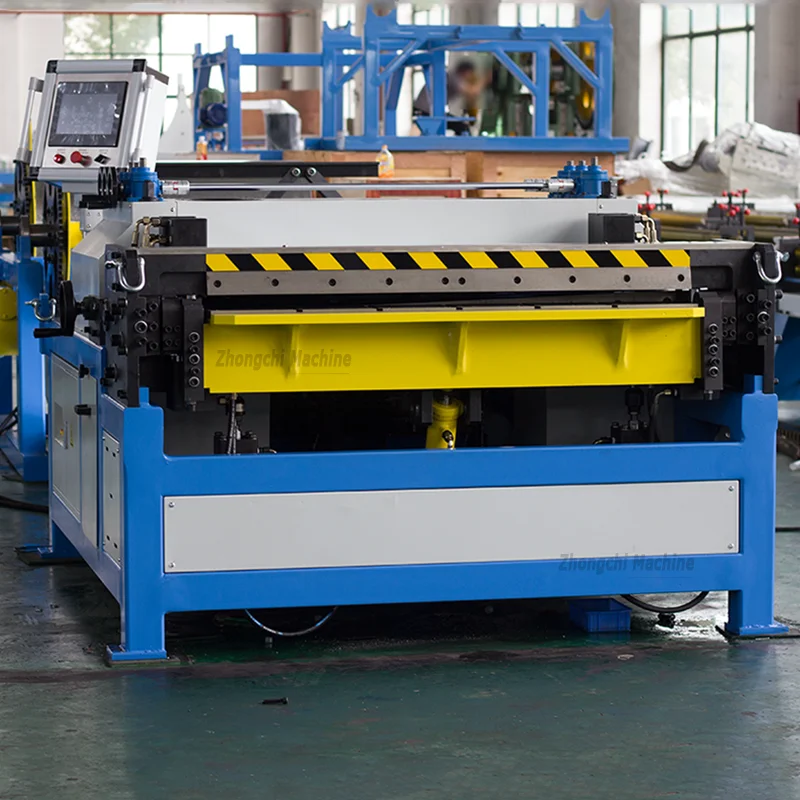 ZCJX новый бренд HVAC автоматический CNC воздуховод из нержавеющей стали прямоугольный двигатель 3 разматыватель алюминиевый автопроизводство