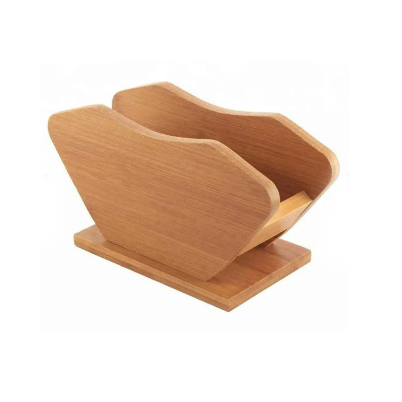 Custom made wooden coffee filter stand v - type  filter paper holder
