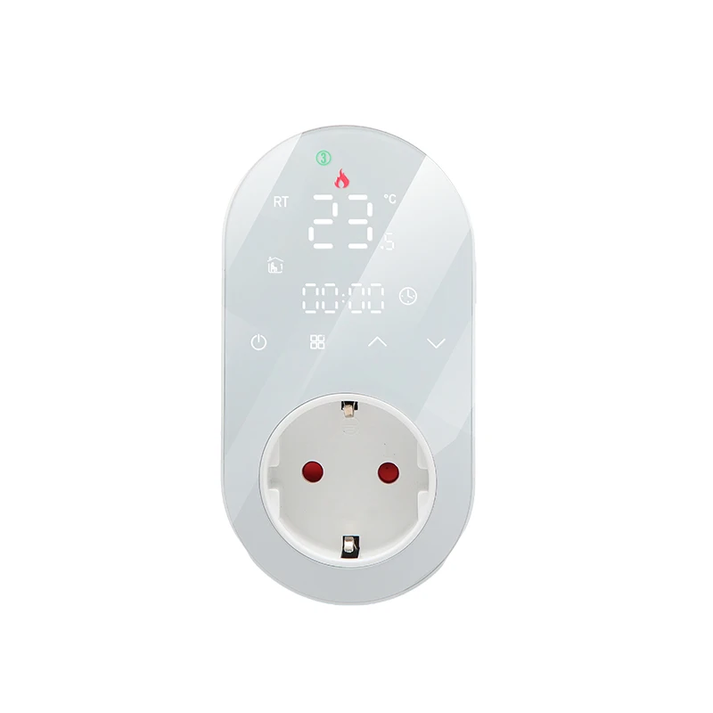 5+1+1 programme plug thermostat LED Alexa Google Assistant wifi digital thermostatic socket wifi