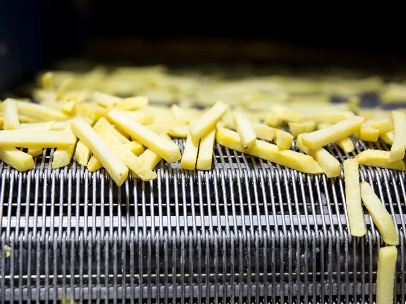 Full Automatic  French fries making machine Potato production line