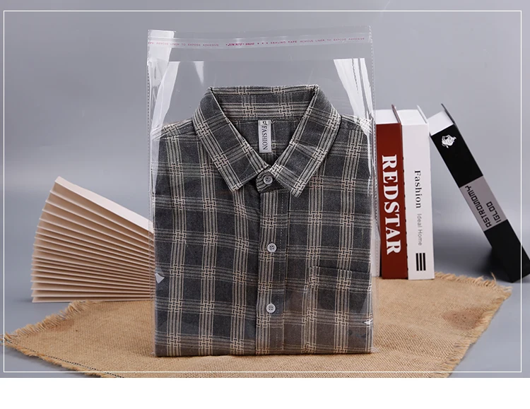 clothes t-shirt poly plastic opp bags