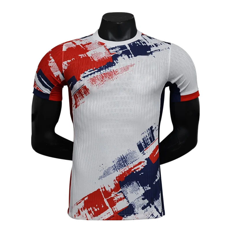 2024 Unisex Whitejoint Jersey High Quality Custom Adult Training Uniform Red Short Sleeve for Men Women and National Team