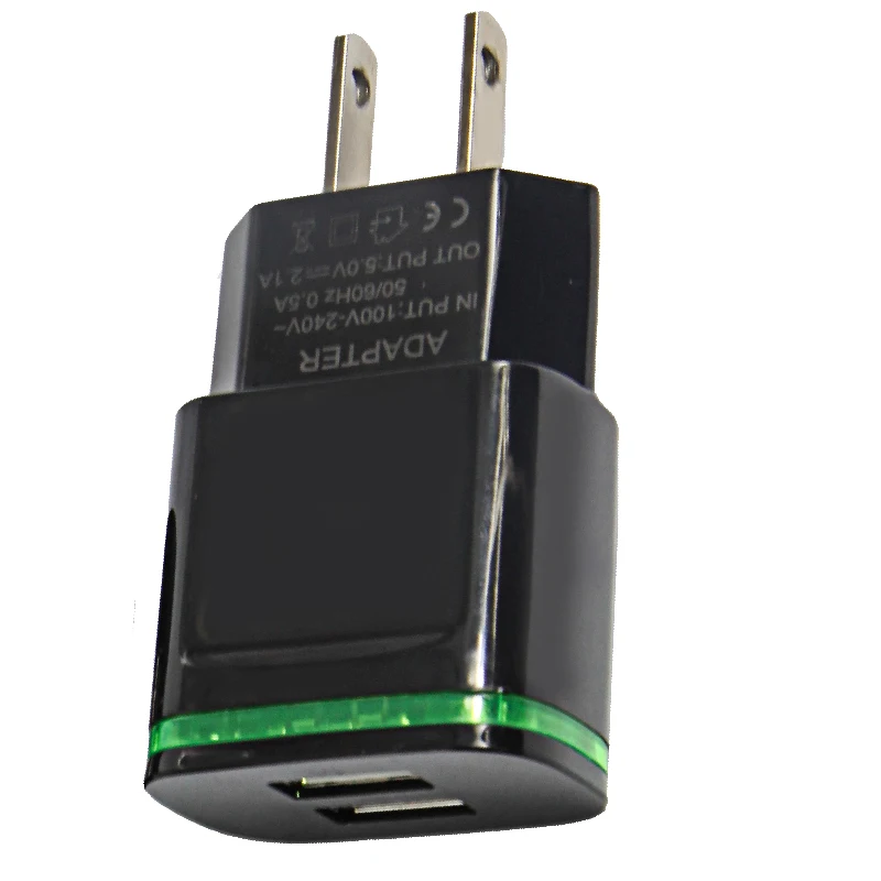 
Cargador Para Celular AC DC REAL 12.5W 2 usb port wall plug fast charging power adapter home charger 