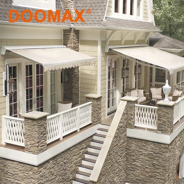 DX300 Half Cassette Balcony Awnings for Mobile Homes