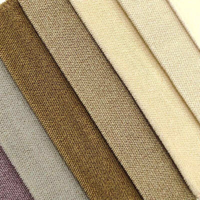 Hot sale Mosha Velvet Sofa Fabric Exquisite 100% Polyester Customized Furniture Thick Upholstery Printed sofa fabric