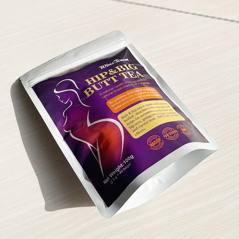 wholesale Bigger Hip Up tea Custom Fully Effective Enhancement Sexy Firming Buttock supplements herbal big Butt Hip tea