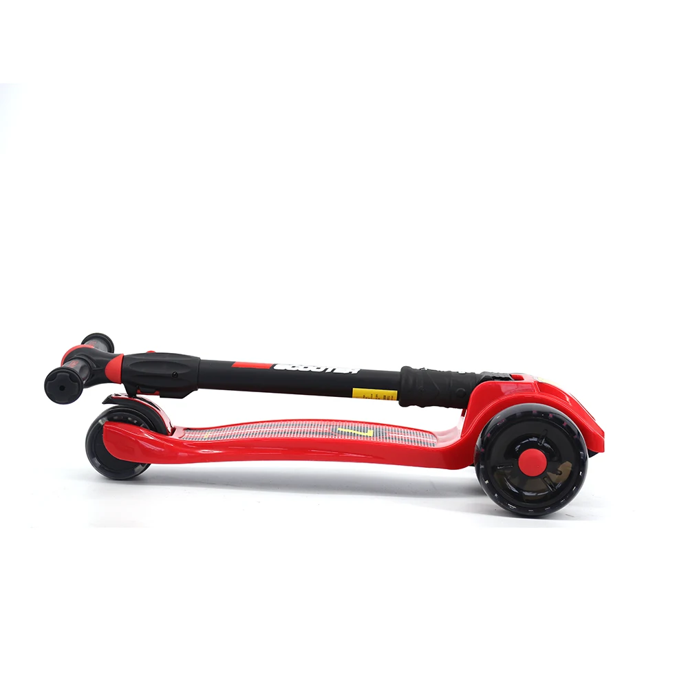 2020 new 3 wheels LED lights kick scooter for kids/foldable push kick scootersfoot scooters
