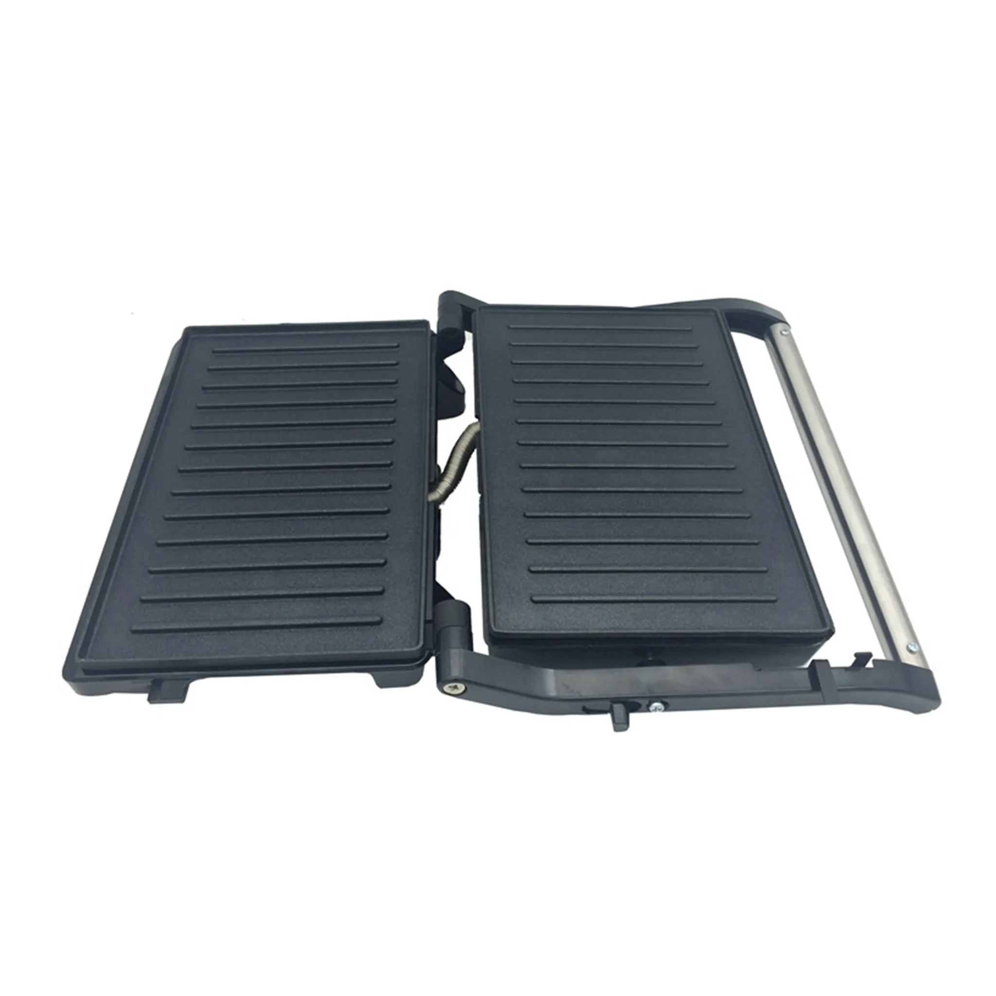 Mini foldable commercial household press grill desktop electric healthy grill teppanyaki sandwich grill