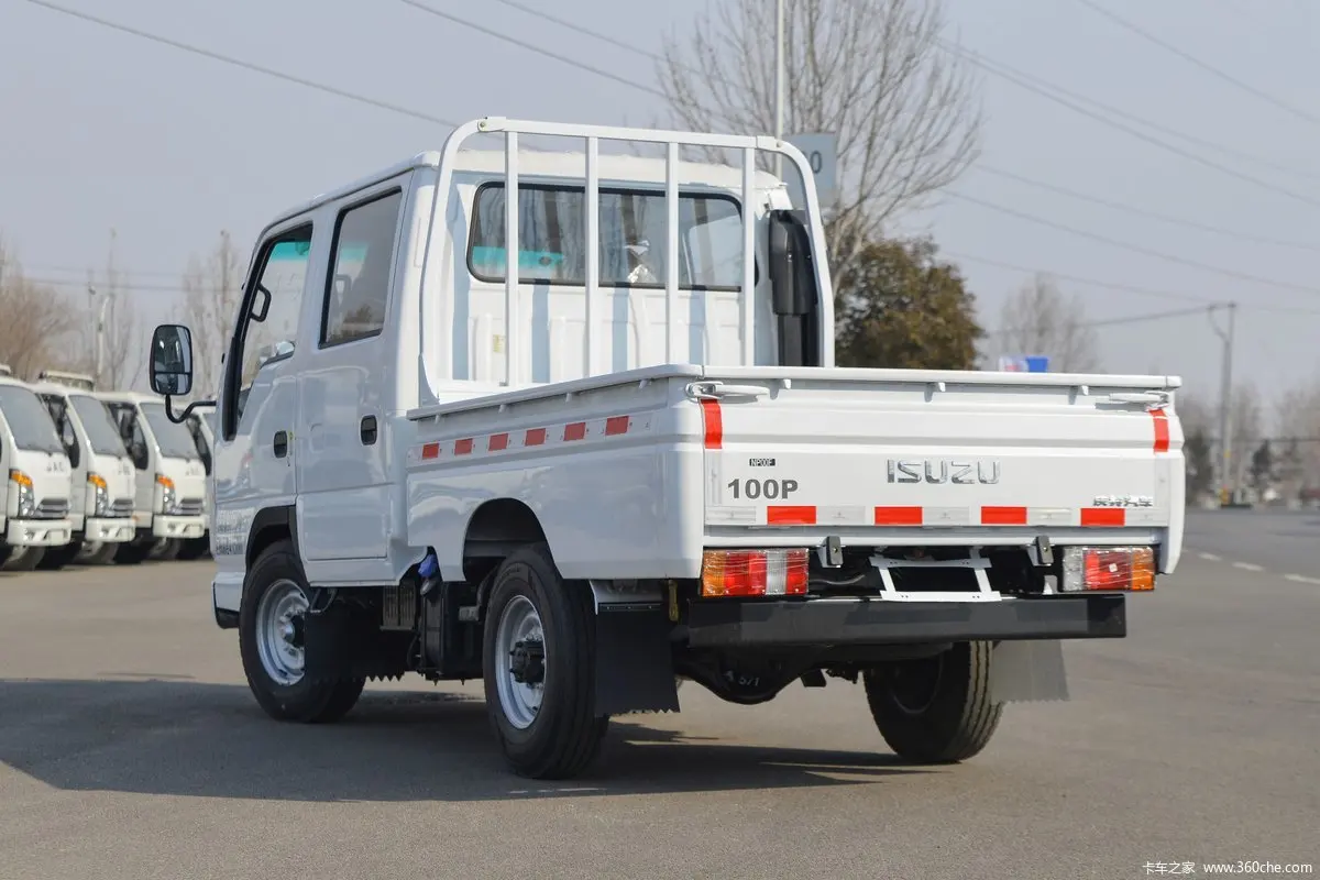 Китайский завод Isuzu 100P 4x2 двойной кабины легкий грузовик 2-4 тонны небольшой грузовой самосвал с кабиной