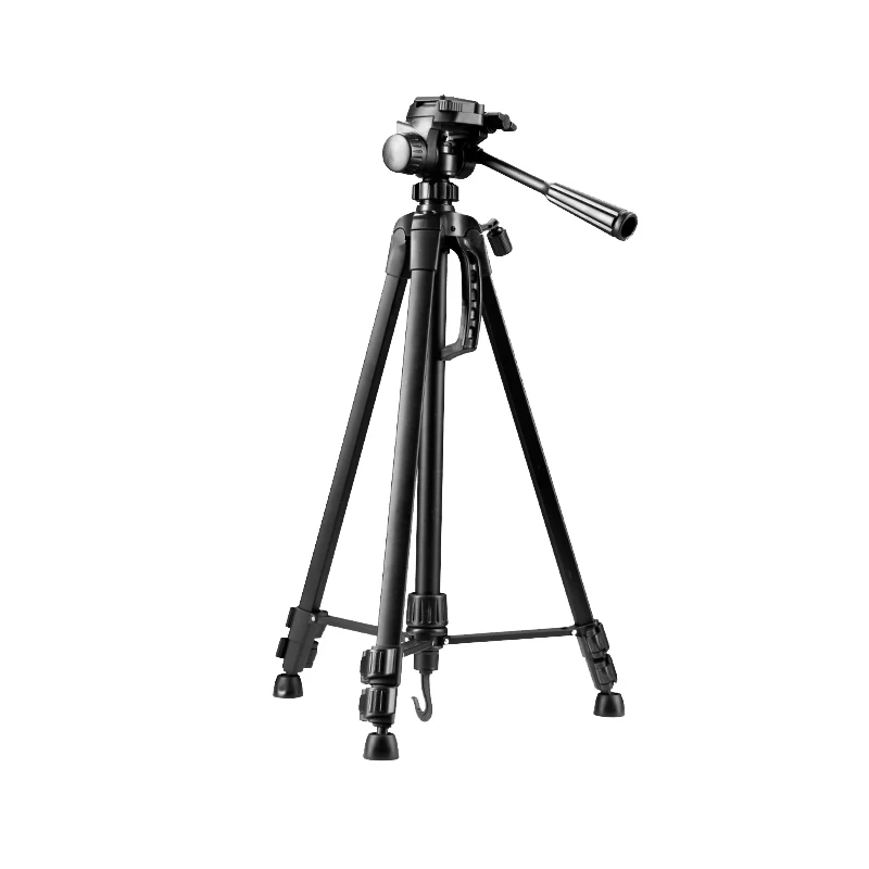 
New hot selling products phone tripod stand 140cm 920g aluminum alloy camera tripod for video call and Live broadcast 