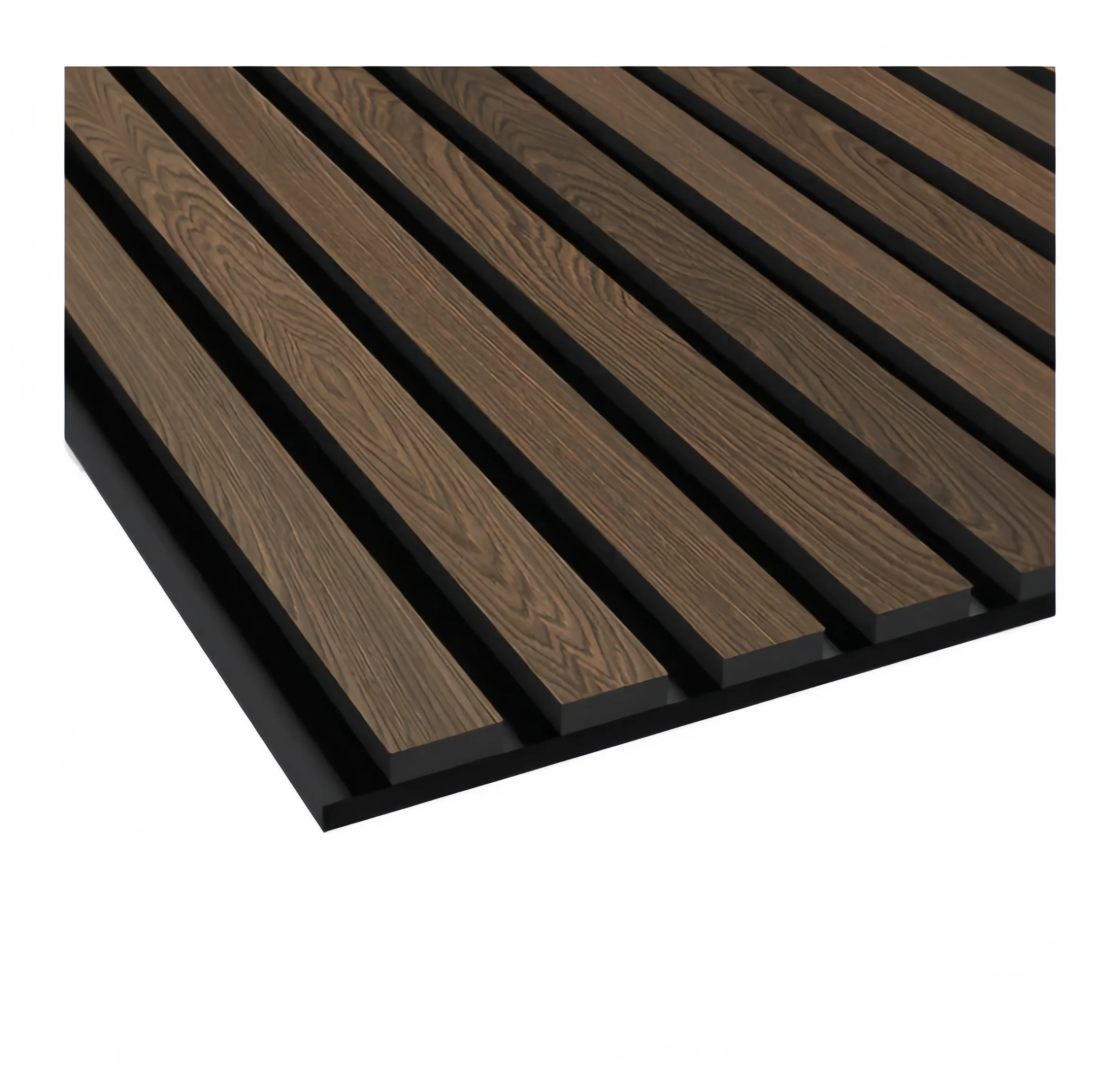 acoustic slat walnut solid wood panels wall decor interior wood slat wall panel modern for decor