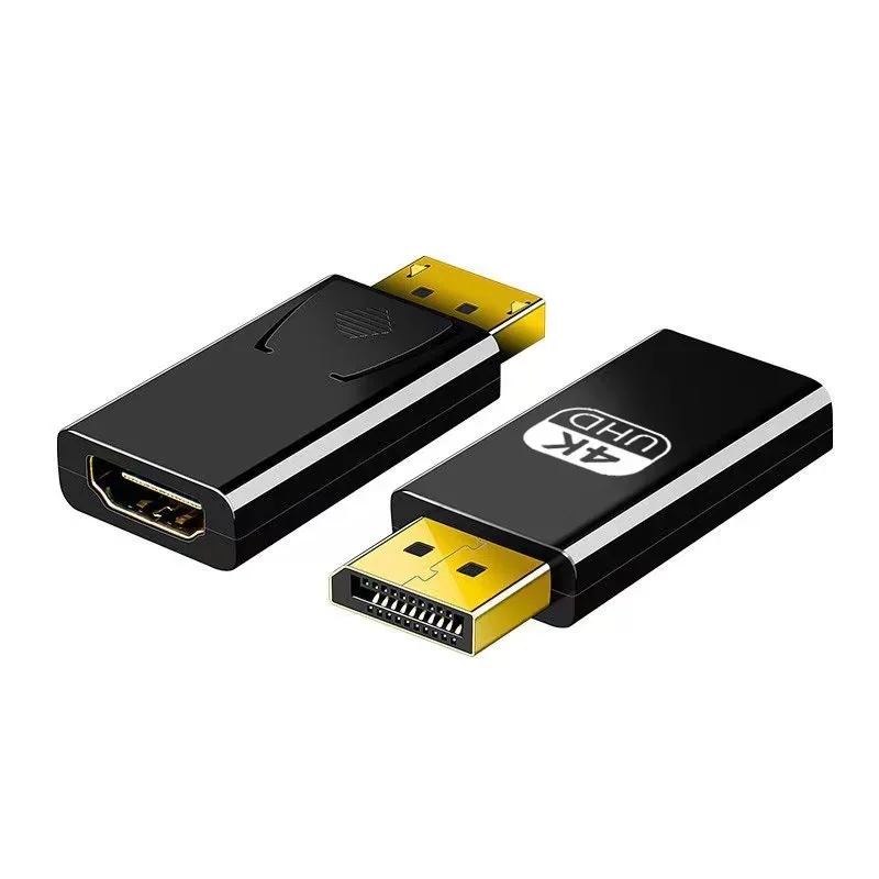 Gold plate Display Port Male to HD Female Adapter DP to HDTV adapter 4K
