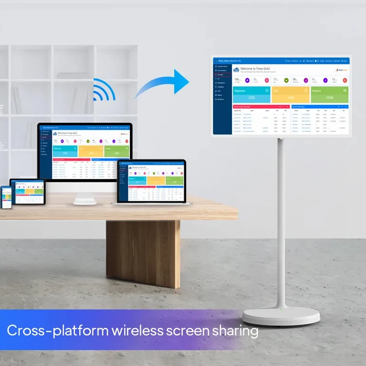 HONGNUO Professional 21.5 Inch 32 inch Smart Screen Remote Control TikTok Smart Live Streaming Equipment For Facebook Youtube