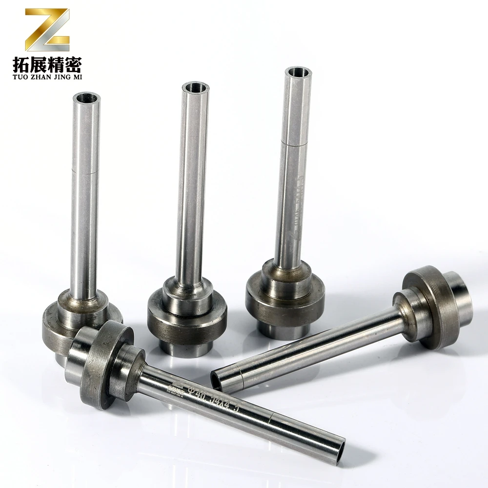Dongguan Tuozhan Factory hot  Mold part brass bushing Cold pressing die  with  parts machines  ejector punch