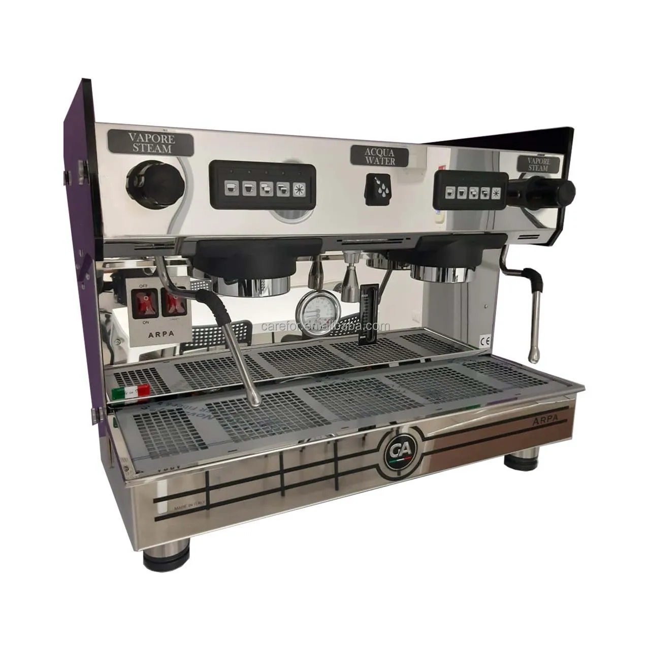 Industrial Visible Boiler Water Lever Expresso Italian Professional Commercial Coffee Machine For Business