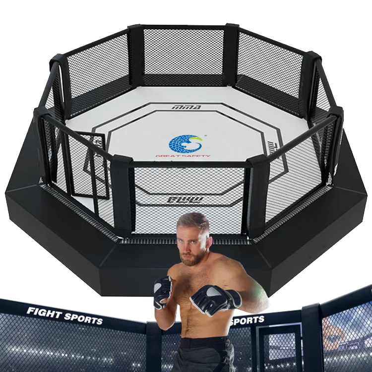 We are octagon mma cage factory Custom UFC mma cage hot sale octagon cage for UFC mma Match training