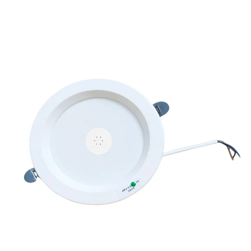 PIR motion sensor fire first aid integrated LED recessed downlight office first aid ceiling concealed downlight