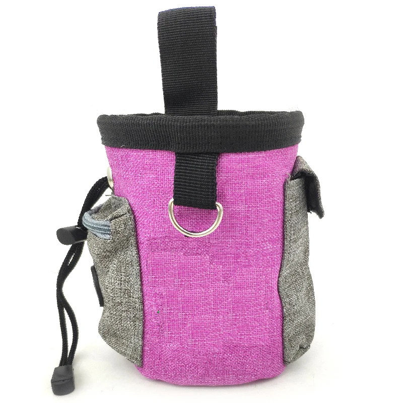 
Manufacture Price two tone polyester pet food pouch dog treat bag 