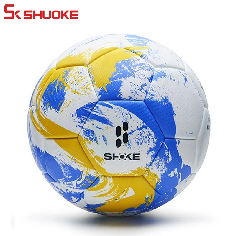 Best Quality Personalized Rubber Bladder Solid Color standard soccer ball