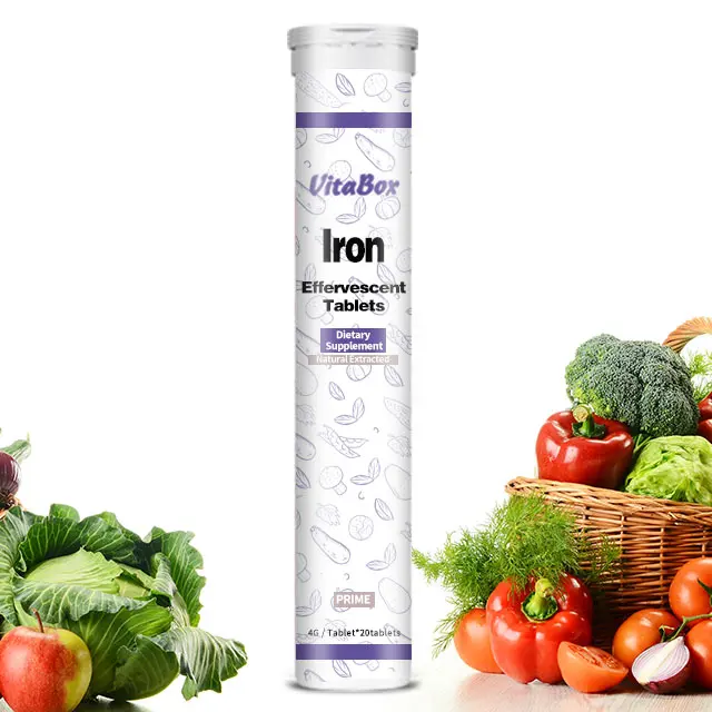 
Complex Vitamin B Effervescent Tablet Improve Hair Nail Health Effervescent Tablet 