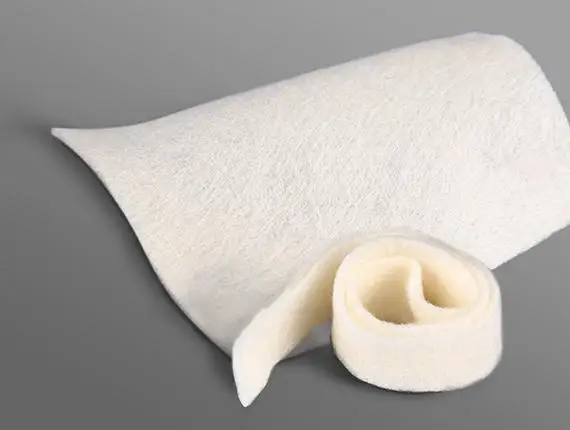 Manufacturer high hygroscopicity  100% Alginate Needle punched nonwoven fabric