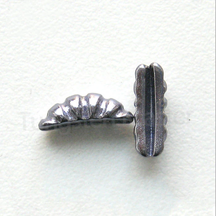 Multi-size and colors fly tying worm shape tungsten fishing beads for outdoor fishing