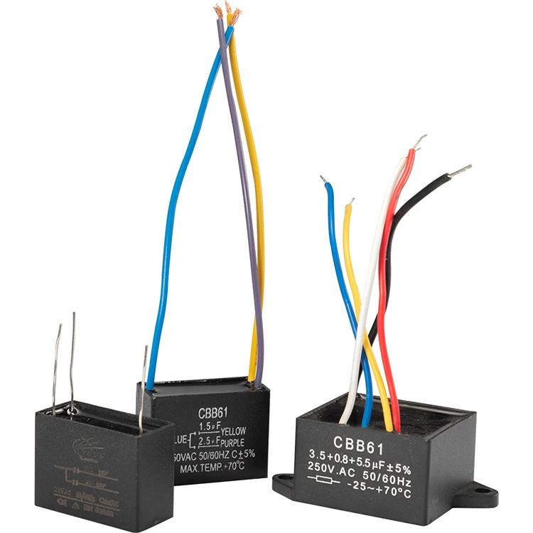 500vac конденсатор cbb61 0 5 мкФ-1 мкФ 1 2 450vac 40 85 21 50 60hz вентилятора