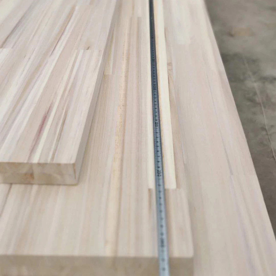 Wooden door core board paulownia finger joint board