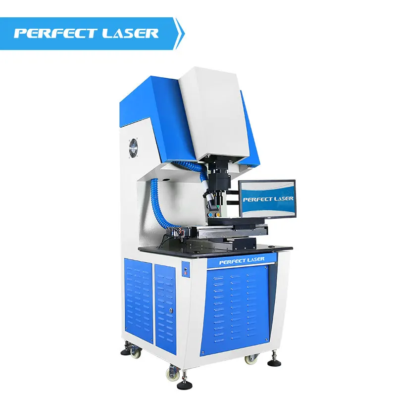 Perfect Laser - Solar Cell Silicon Wafer Cutting Raycus 20W Optical Fiber Laser Scribing Machines Price