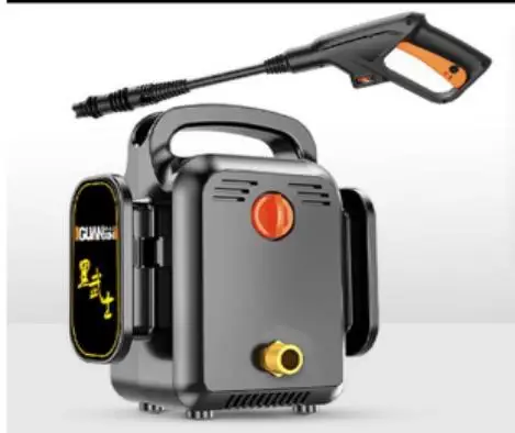 HF-6SSH Portable High-Power Lithium Car Wash Pump High-Pressure Water Gun with Wireless Charging car wash pressure washer