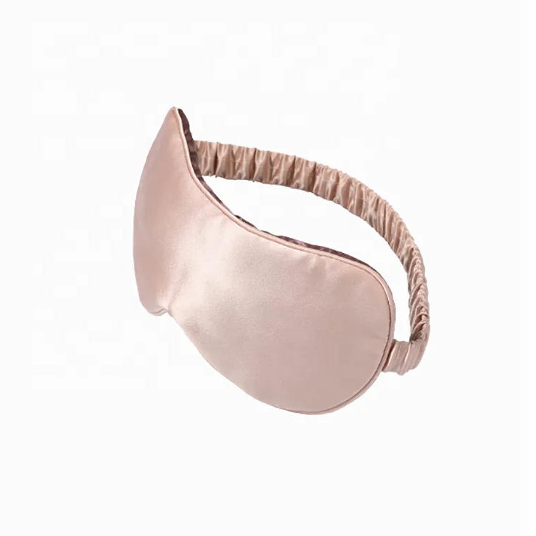 factory price custom Sleeping care satin silk eye sleep mask