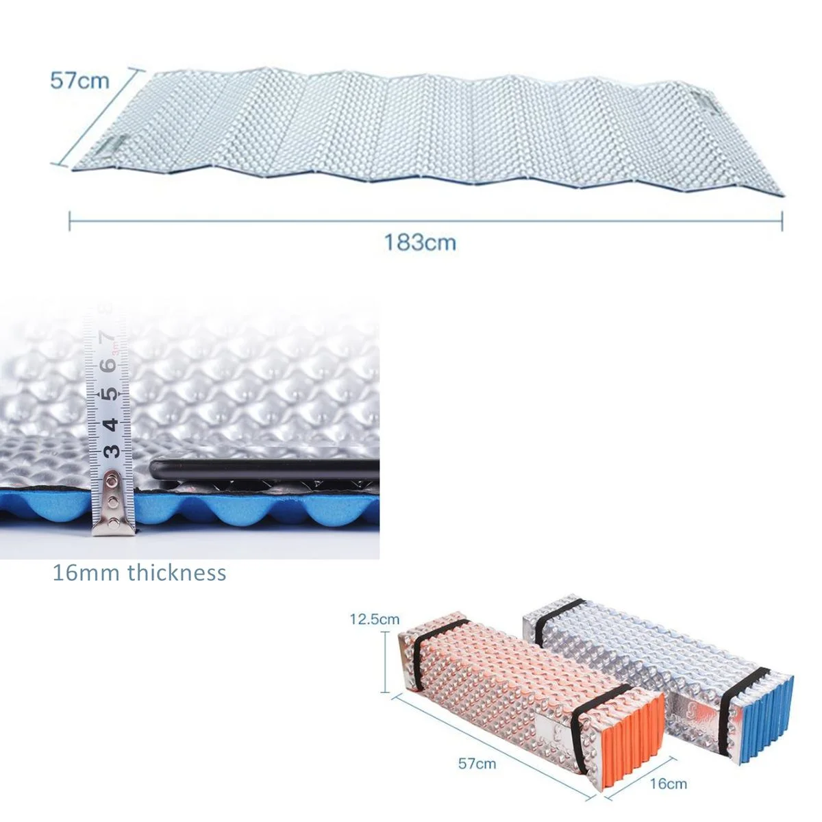 IXPE Foam Outdoor Foldable Beach Mat Camp Blanket