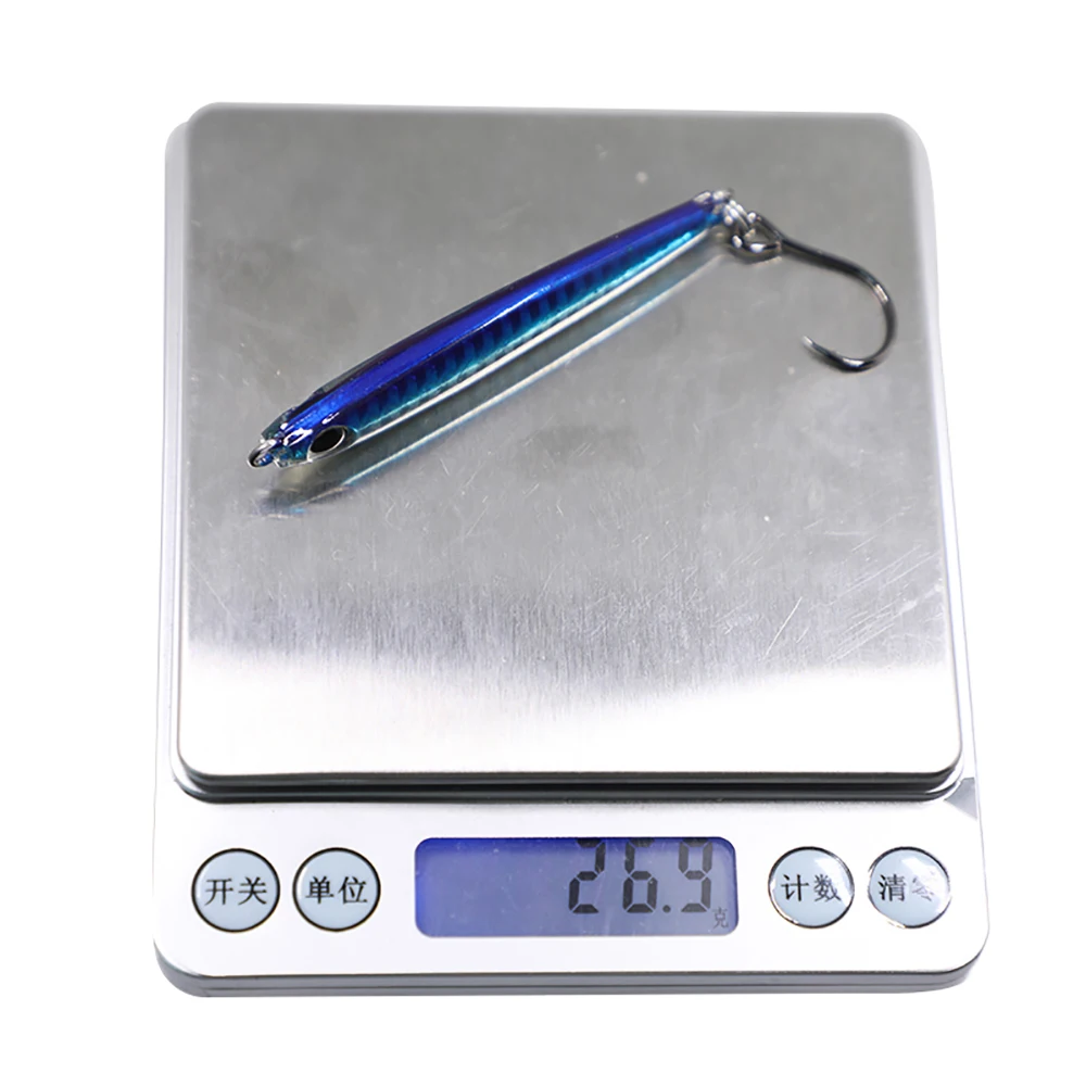 Epoxy Resin fishing lures OEM resin coated lead jig lure jigging metal baits