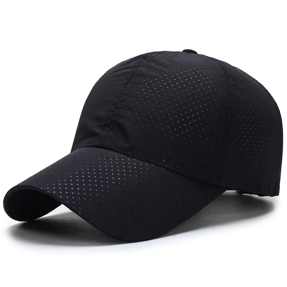 CP003 Wholesale Quick Dry Breathable Mesh Running cap/Mesh sports baseball cap