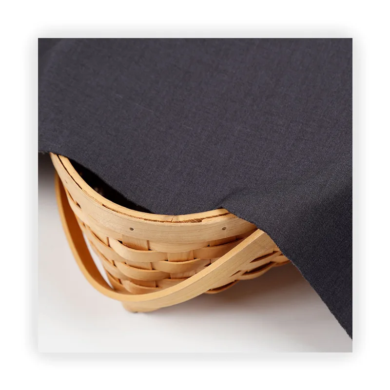 TR fine twill 360g high-end suit student school uniform fabric long pants JK uniform pleated skirt material