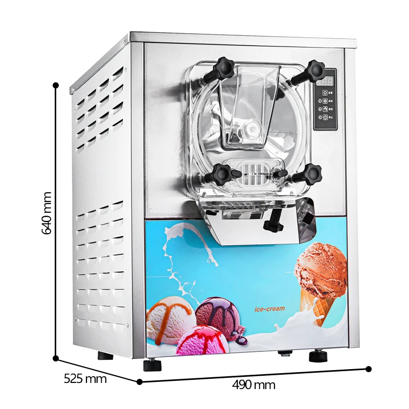 Ice Cream Maker Automatic Batch Frozen Gelato Making Machine Commercial Hard Ice Cream Machine For Business Prices