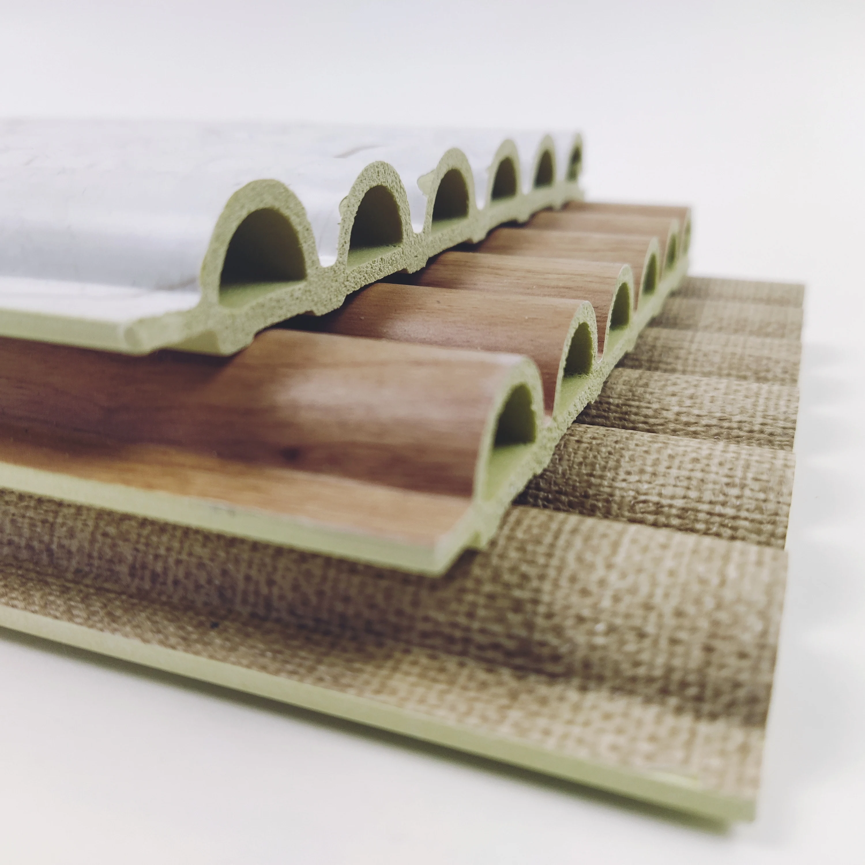 High Quality Waterproof moisture-proof Grids Series wall panel Wood Veneer