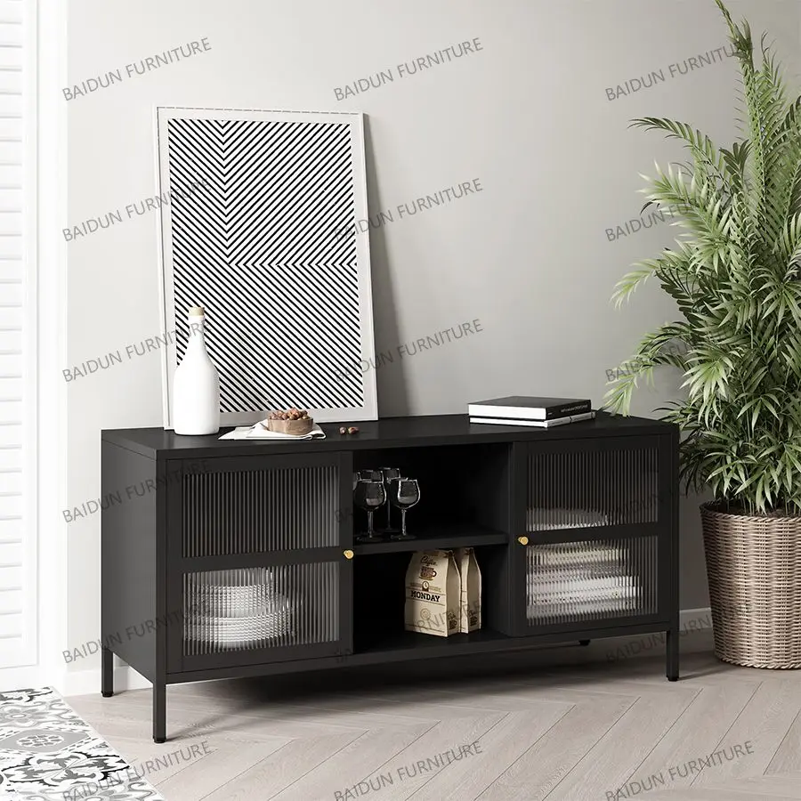 metal living room cabinet wholesale home metal furniture sideboard nightstand tv cabinet TV stand Table Cabinet
