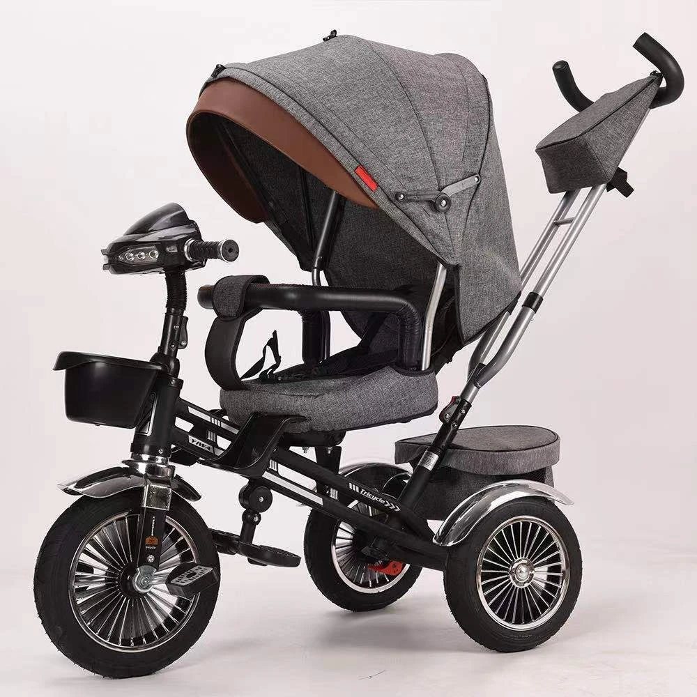 cheap price stroller 4 in 1 push tricycle kids bike children trikes baby tricycle