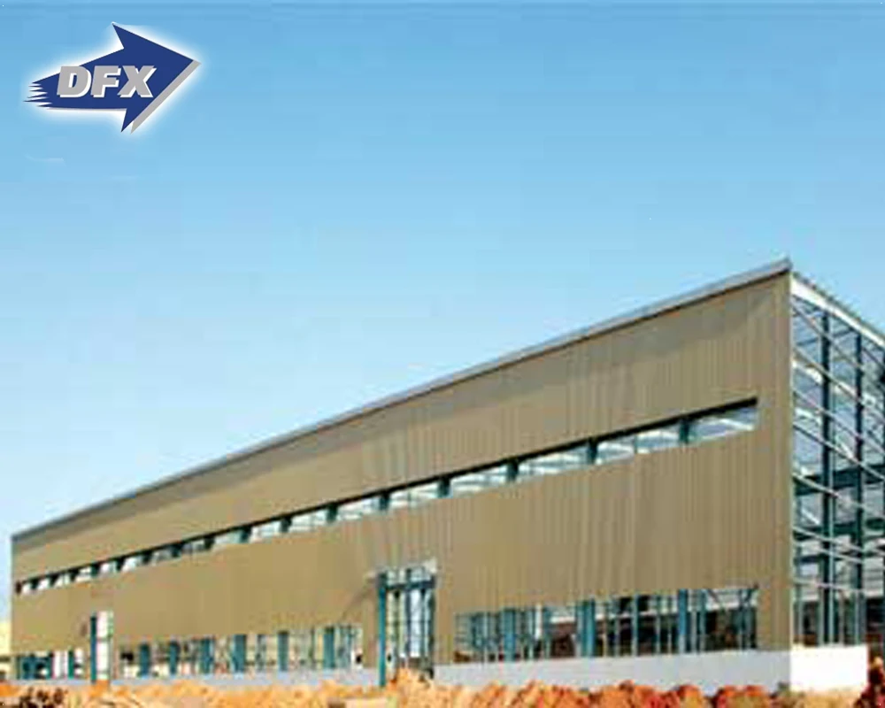 Portal Frame Modular Prefabricated Steel Structure Office Building from Qingdao China