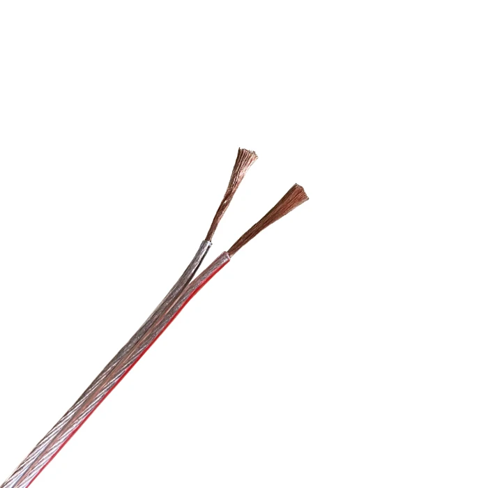 Настройки длина низкая шум Крытый 18awg прозрачный аудио динамик провода кабель с заводская цена