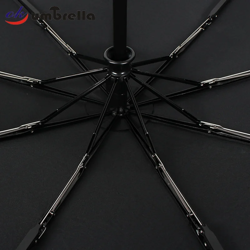 Ok Umbrella 2020 High Quality Wholesale 9 Ribs Strong Windproof Automatic Folding Umbrella