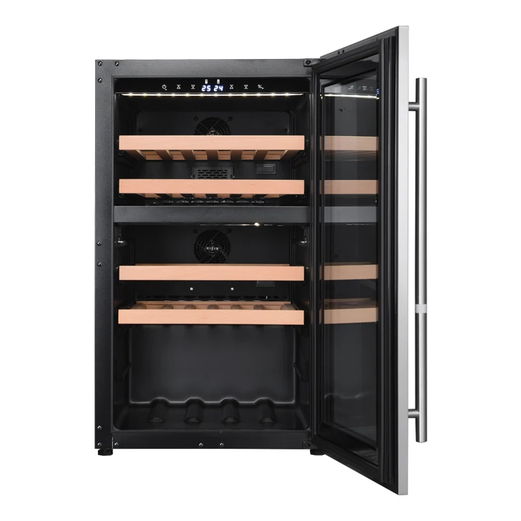 Mini Bar Stainless Steel Best Under Counter Home Kitchen Beer And Wine Cooler Fridge