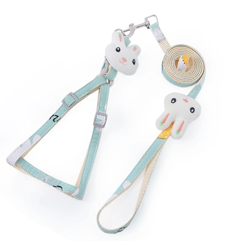 Factory Best Price Hoopet Comfortable Fit Escape-proof Small Dog Cat Chest Strap Harness And Leash Set