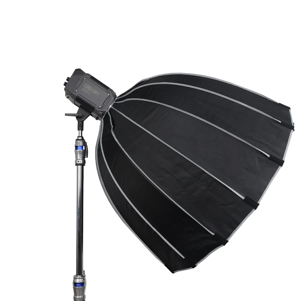 cob led bi color 2700K-6500K video small size dual power supply continuous studio spot light for video production 200X