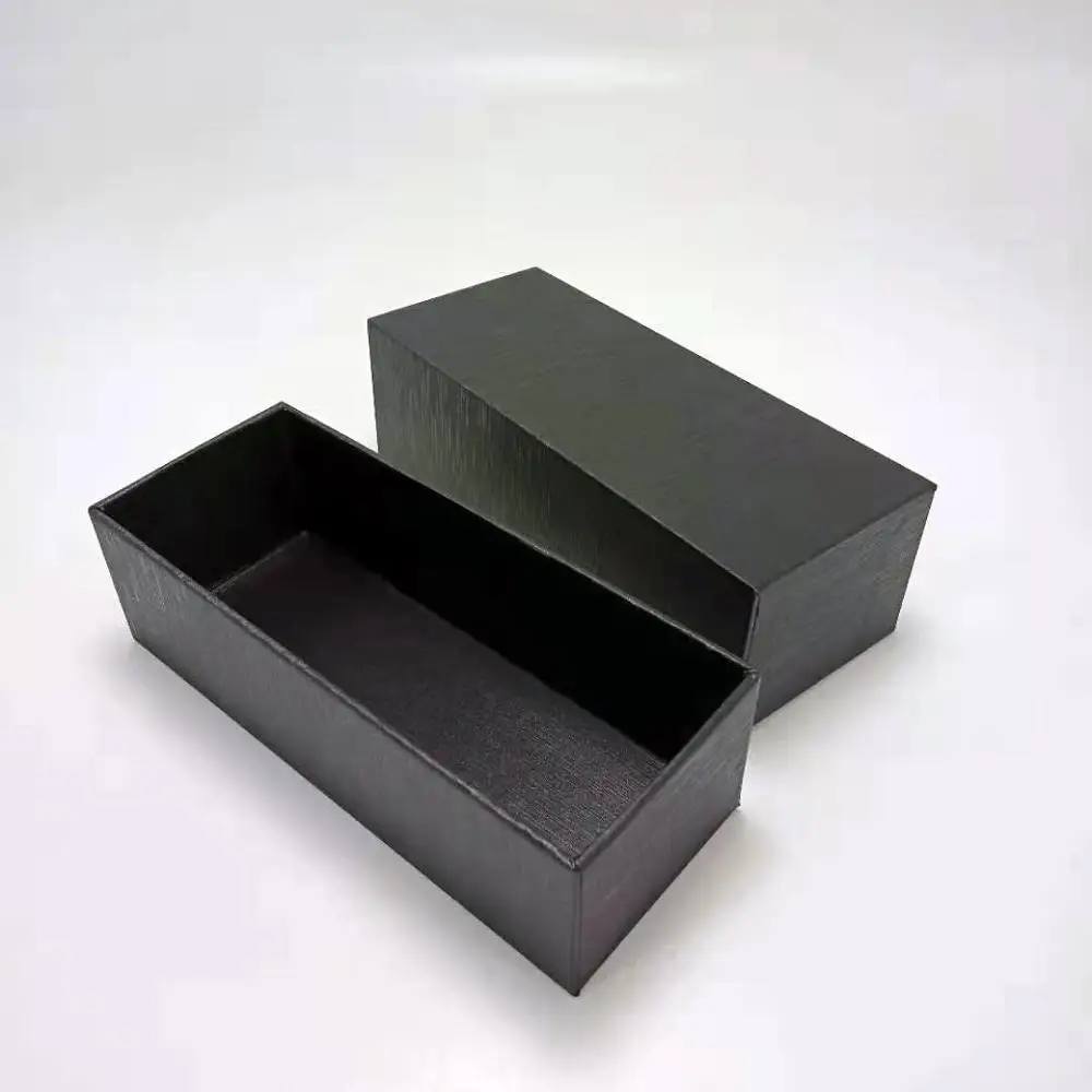 2024 new arrivals privacy wholesale black custom fashion rectangle handmade eyewear case