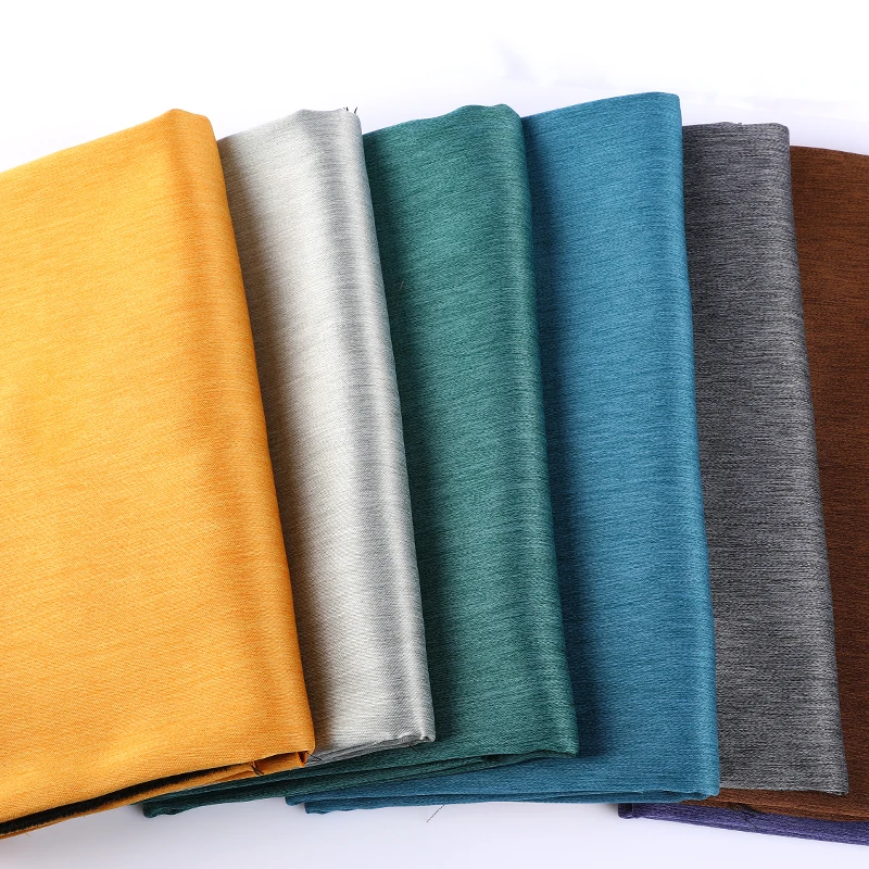 100% Polyester Double Tone Dutch Curtain Fabric Blackout Roller Blinds Fabrics for the Living Room