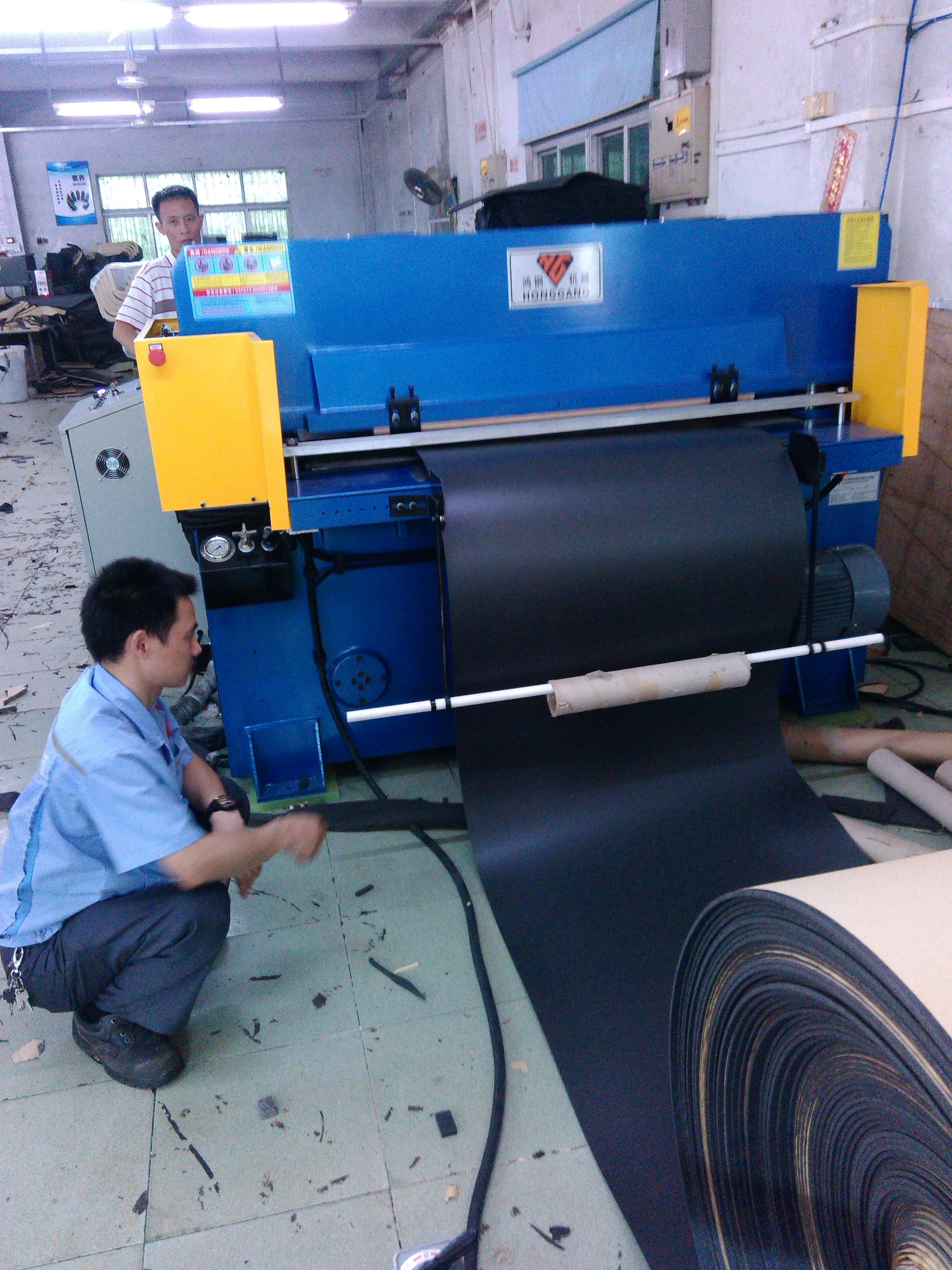 customized automatic cotton eva foam roll die cutting machine roller blinds
