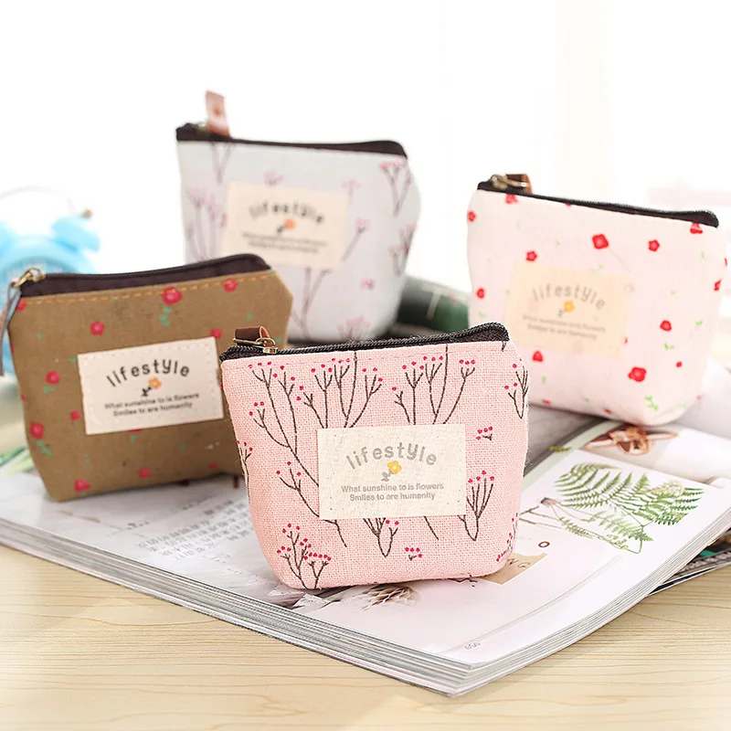 Wholesale New Cute Students Female Short Card Bag Mini Small Fresh Korean Coin Purse